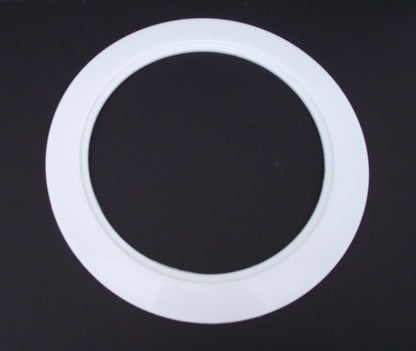 White Light Trim Ring Recessed Can 6" Inch Regular Sized Lighting Fixture