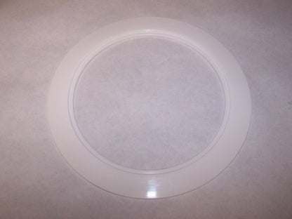 White Light Trim Ring Recessed Can 6" Inch Regular Sized Lighting Fixture